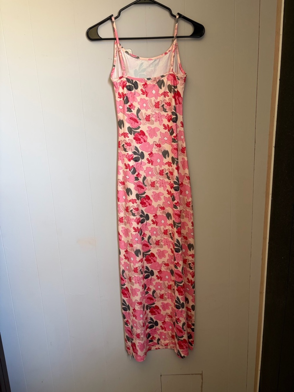Commense Pink Floral Slip Maxi Dress - Picture 5 of 6